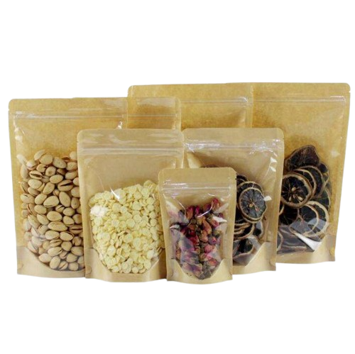 크라프트 클리어 파우치